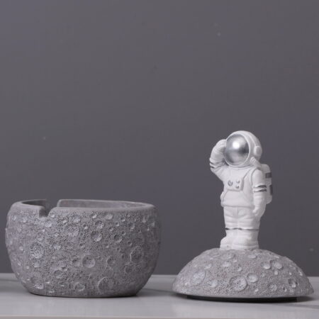 Astronaut on Moonstone Ashtray
