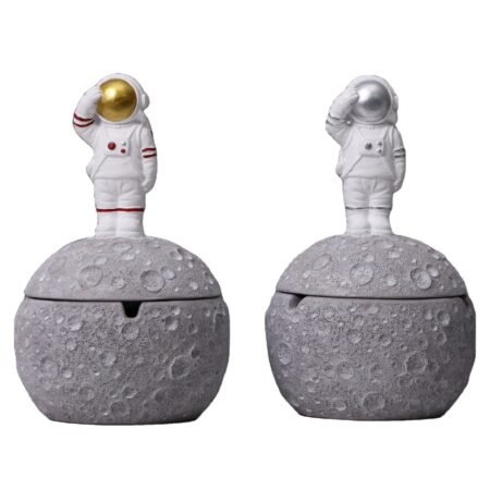 Astronaut on Moonstone Ashtray