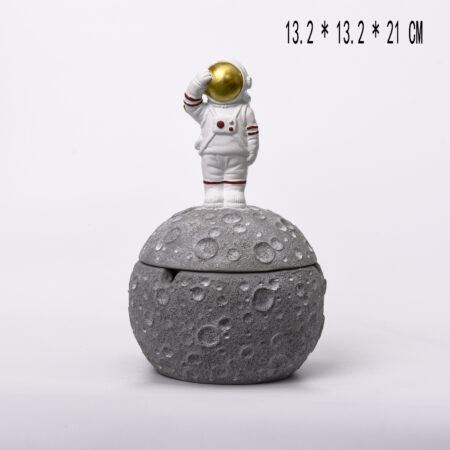 Astronaut on Moonstone Ashtray