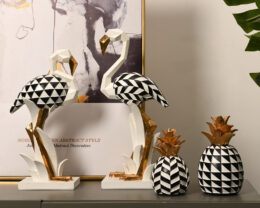 Decorative Flamingo Statue