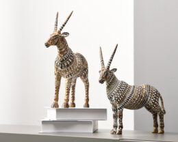 Decorative Antelope Statue