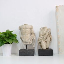 Retro Abstract Body Sculpture Bust