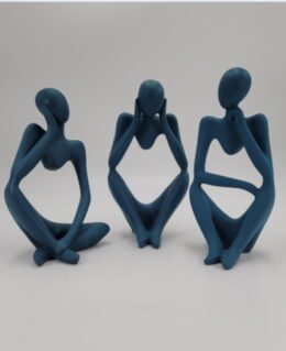 Humanoid Statue Modern Art Style