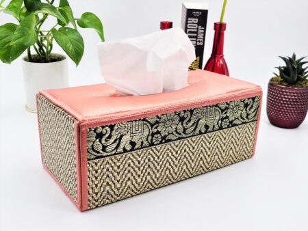 Thai Reed Tissue Box Cover Hand Made