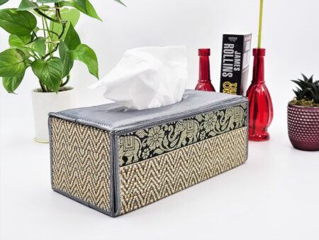 Thai Reed Tissue Box Cover Hand Made