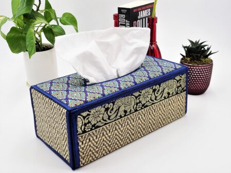Thai Reed Tissue Box Cover Hand Made