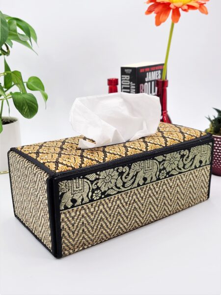 Thai Reed Tissue Box Cover Hand Made