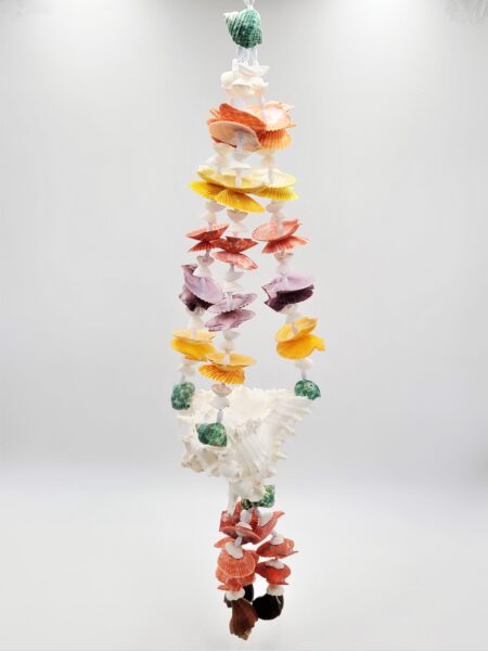Thai Handmade Mobile Colorful Seashell Wind Chime