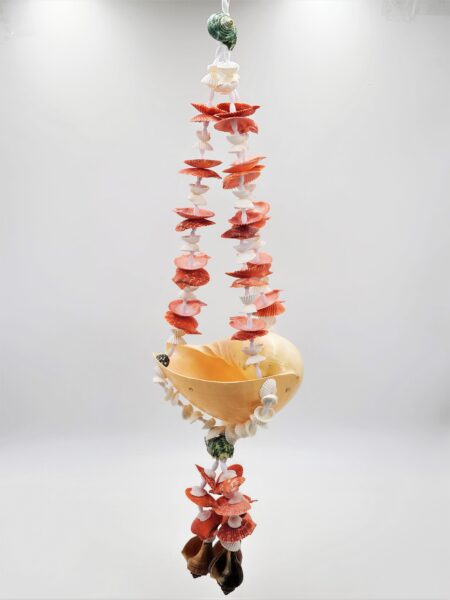 Thai Handmade Mobile Colorful Seashell Wind Chime