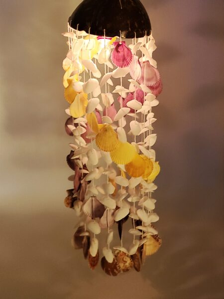 Thai Handmade Mobile Colorful Seashell Wind Chime