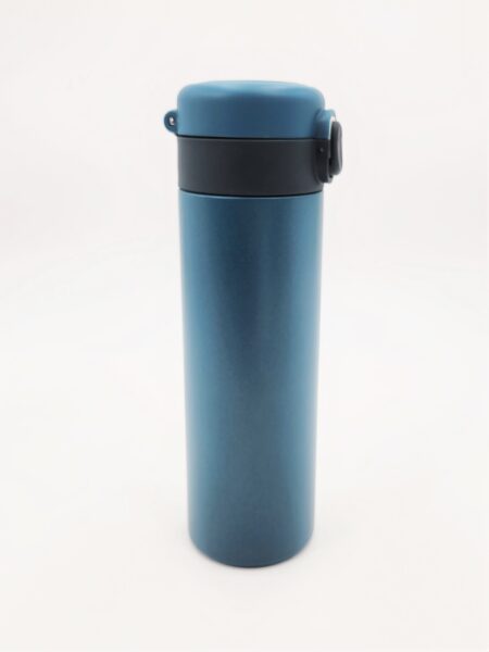 14 oz Double Walled Thermos Temperature Display