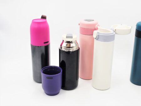 14 oz Double Walled Thermos Temperature Display