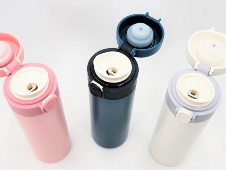 14 oz Double Walled Thermos Temperature Display