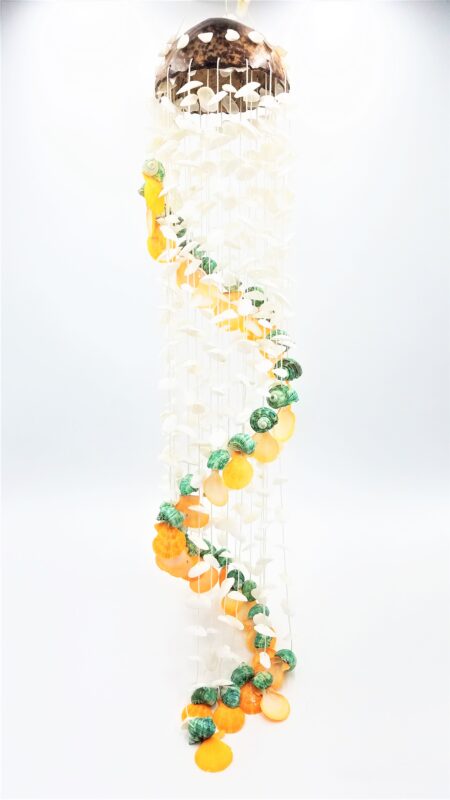Thai Handmade Mobile Colorful Seashell Wind Chime