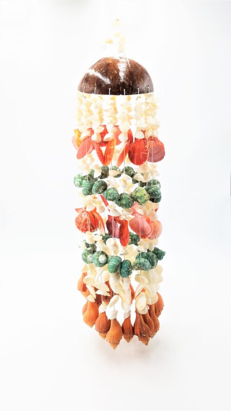 Thai Handmade Mobile Colorful Seashell Wind Chime