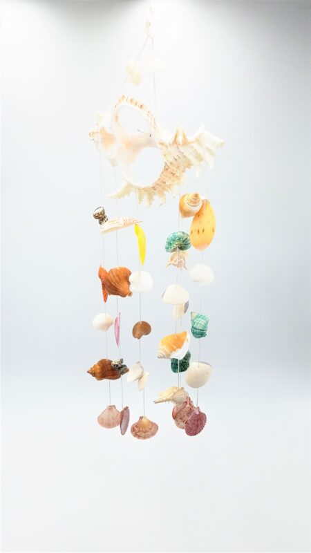 Thai Handmade Mobile Colorful Seashell Wind Chime