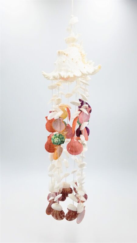 Thai Handmade Mobile Colorful Seashell Wind Chime