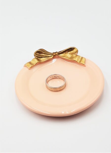 Jewelry Tray with Bow on Edge 2 Pcs. Set