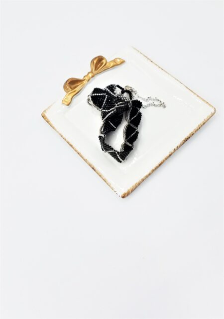 Jewelry Tray with Bow on Edge 2 Pcs. Set