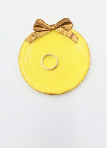 Jewelry Tray with Bow on Edge 2 Pcs. Set