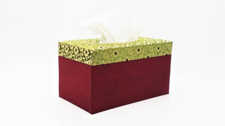Handmade Full Size Thai Silk Tissue Box Cover