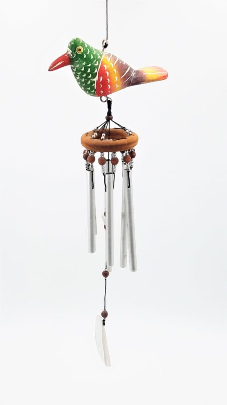 Handmade Thai Wind Chime with Animal Hanger