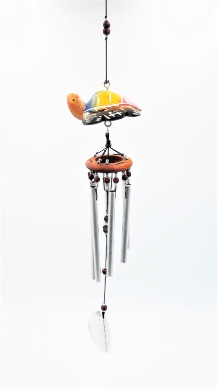 Handmade Thai Wind Chime with Animal Hanger