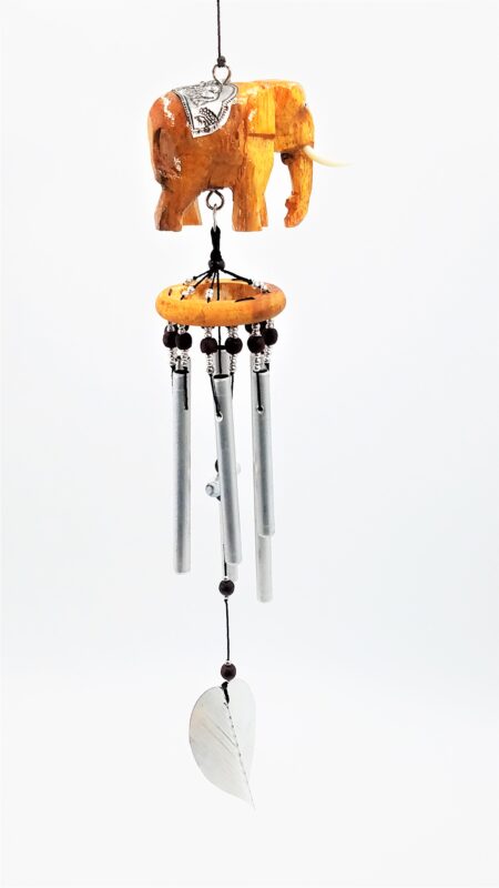Handmade Thai Wind Chime with Animal Hanger