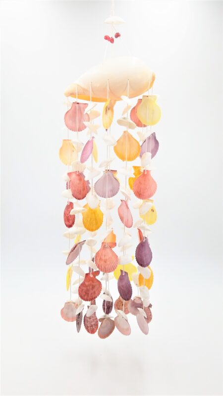 Thai Handmade Mobile Colorful Seashell Wind Chime