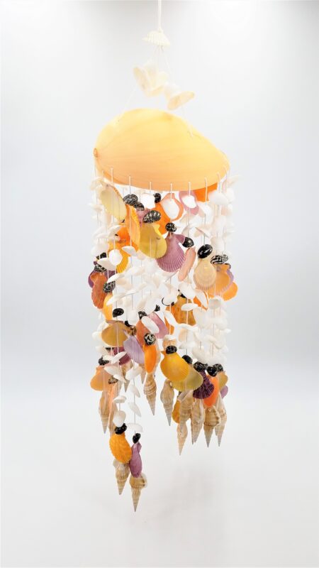 Thai Handmade Mobile Colorful Seashell Wind Chime