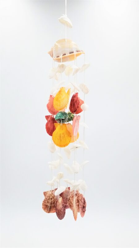 Thai Handmade Mobile Colorful Seashell Wind Chime
