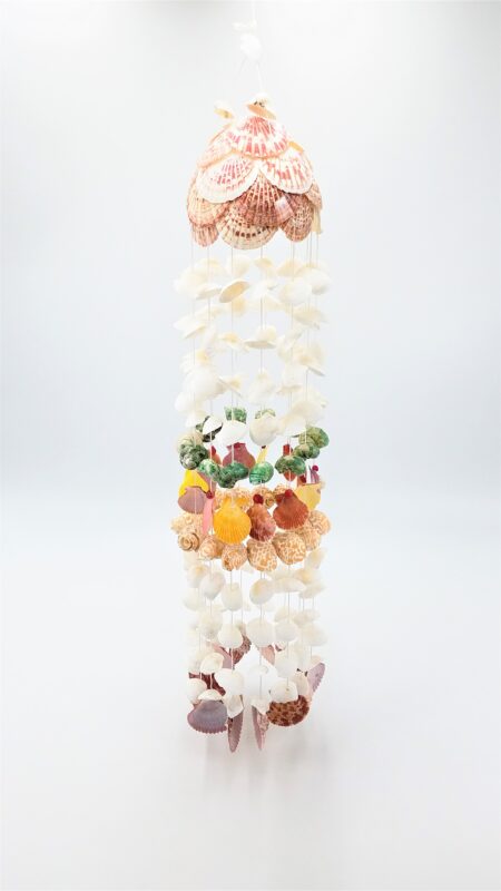 Thai Handmade Mobile Colorful Seashell Wind Chime