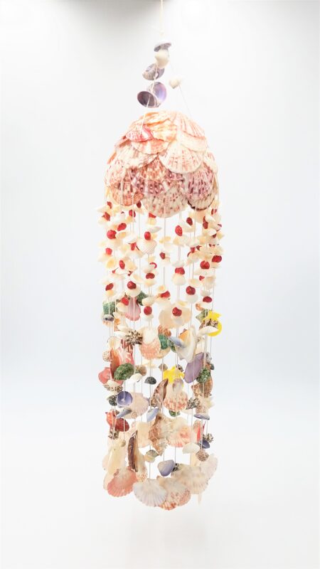 Thai Handmade Mobile Colorful Seashell Wind Chime