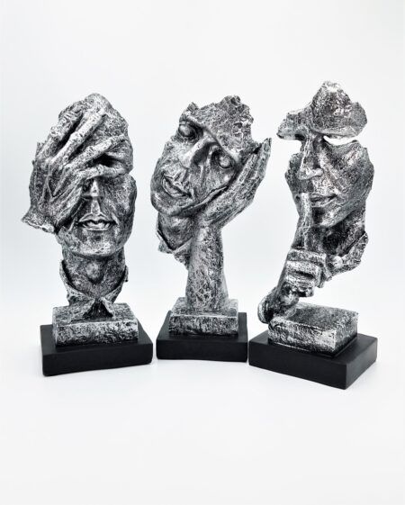 Hear No Evil Statue in Resin