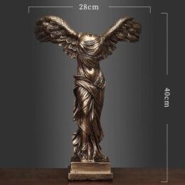 Winged Nike Victory of Samothrace Greek Statue