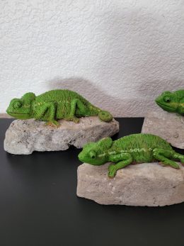 Kenyan Decorative Chameleon Figurine