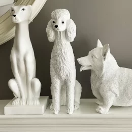 Glamorous Dog Statue