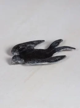 Iron Swallow Candle Holder