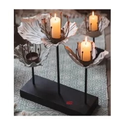 Retro 3 Cherry Blossom Candle Holder