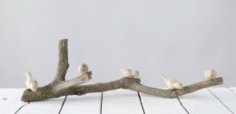 Driftwood Bird Branch Decoration
