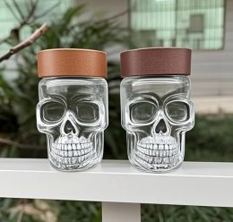 Skull Jar Matches Set