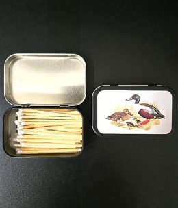 Netherlands Black Matches Tin (Random Matches Color)