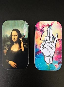 Smoking Black Matches Tin (Random Matches Color)