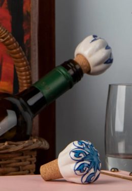 2-Piece Set Ceramic Bottle Stopper