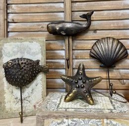 Ocean Wall Hook Set of 4